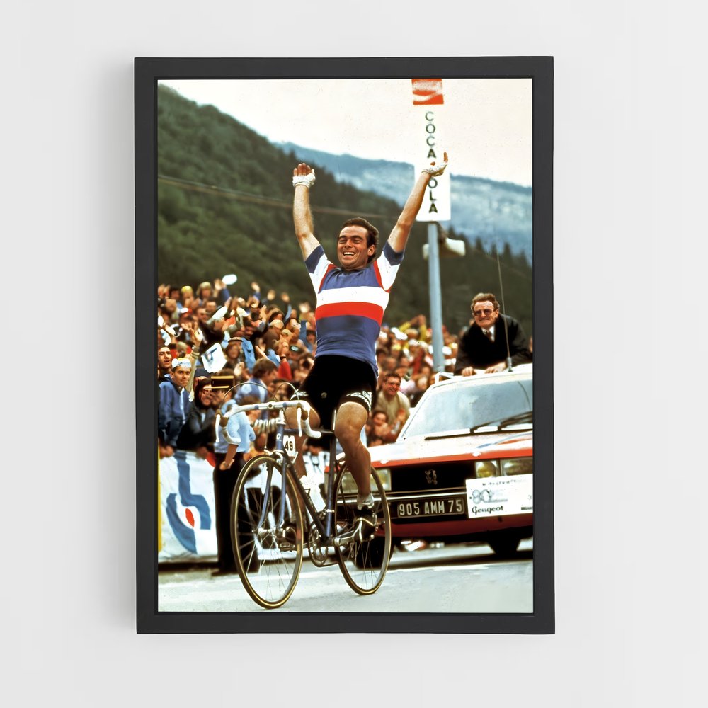 Poster Victoire Cycliste – affiche Cyclisme (vue 2)
